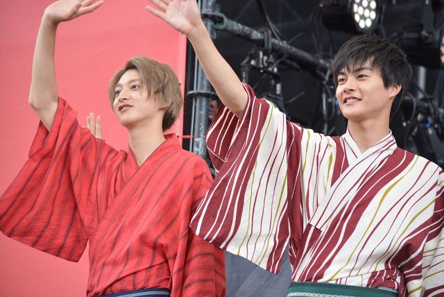 「仮面ライダービルド」「ルパパト」キャスト陣の浴衣姿！劇場版の完成披露イベント（20枚目）