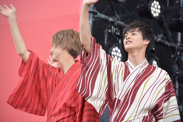 「仮面ライダービルド」「ルパパト」キャスト陣の浴衣姿！劇場版の完成披露イベント（21枚目）