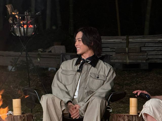 『キングダム』飛信隊メンバー・真壁刀義、田中美央、猪塚健太、武田航平が焚火を囲んでトーク（4枚目）