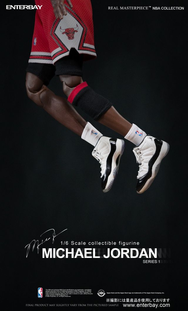 「1/6 リアルマスターピース コレクティブル フィギュア/ NBAクラシックコレクション: マイケル・ジョーダン "I'm Legend #23" ロード・ユニフォーム ver」　税込み価格 4万8,280円（参考価格 5万6,800円）（3枚目）