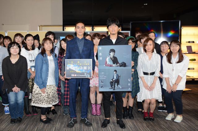 秦基博＆永瀬匡がトーク！映画『天空の蜂』主題歌リリースイベントフォトギャラリー（5枚目）