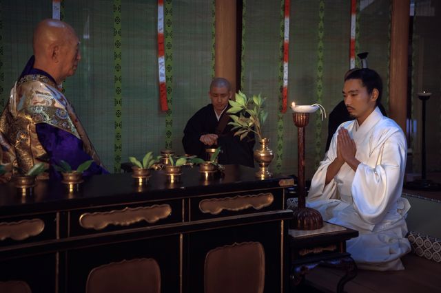 道長、涙の剃髪シーン！「光る君へ」第45回場面写真（3枚目）