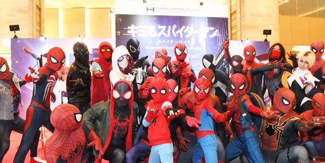 子供スパイダーマンも！日比谷シネマフェスティバル2018オープニングセレモニー（8枚目）