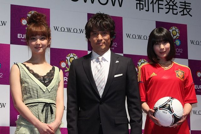 「UEFA EURO 2012 サッカー欧州選手権」EUROガール継承式フォトギャラリー（4枚目）