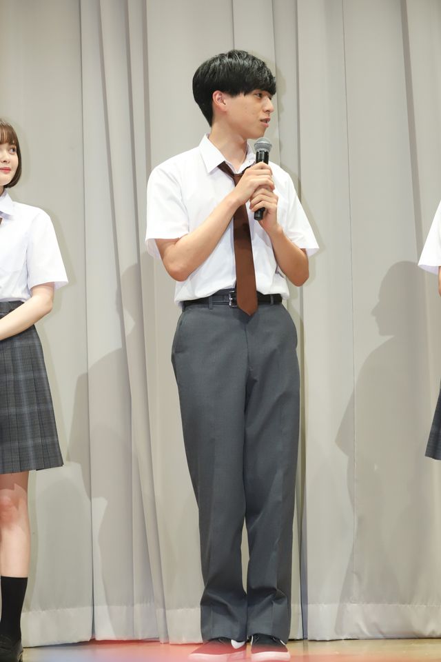 玉城ティナ＆堀田真由、制服姿で登場！「受験ゾンビ」完成披露試写会（6枚目）