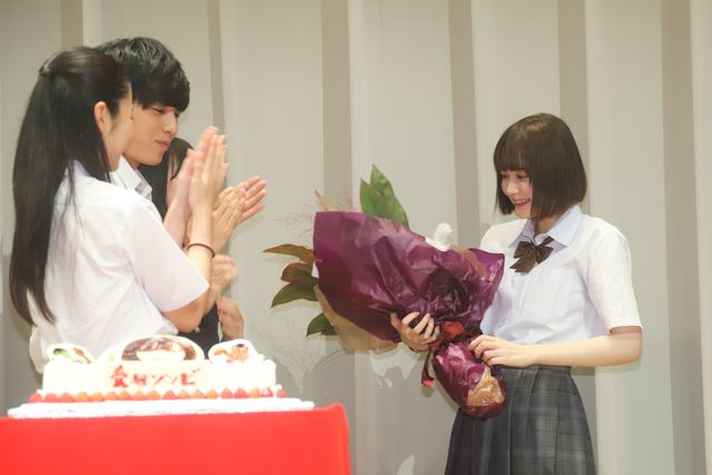 玉城ティナ＆堀田真由、制服姿で登場！「受験ゾンビ」完成披露試写会（9枚目）