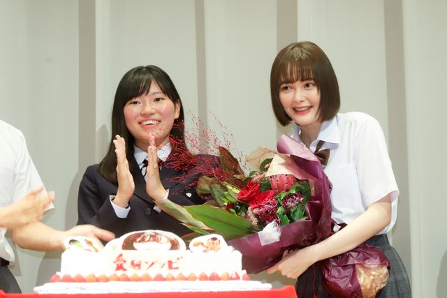 玉城ティナ＆堀田真由、制服姿で登場！「受験ゾンビ」完成披露試写会（14枚目）