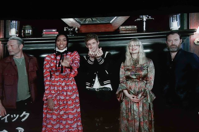 エディ・レッドメインのハートポーズ！『ファンタスティック・ビーストとダンブルドアの秘密』ライトアップ・ファンナイト（21枚目）