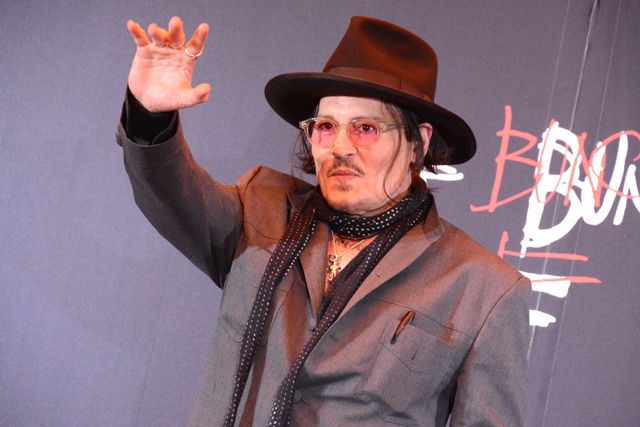 8年半ぶりに来日したジョニー・デップ