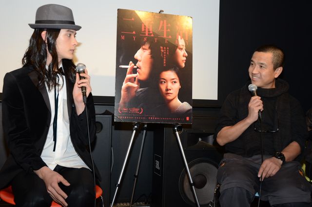 栗原類＆ロウ・イエ監督　映画『二重生活』トークショーフォトギャラリー（7枚目）