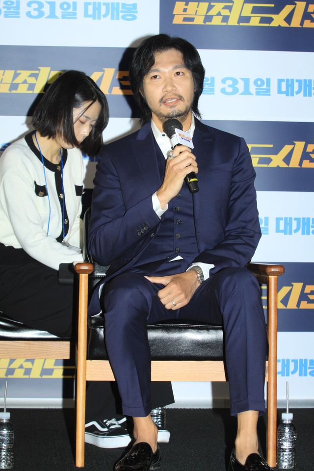 マ・ドンソク、青木崇高、イ・ジュンヒョクが可愛くポーズ！韓国映画『犯罪都市3』製作報告会見（12枚目）