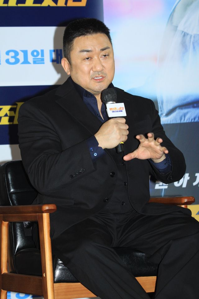 マ・ドンソク、青木崇高、イ・ジュンヒョクが可愛くポーズ！韓国映画『犯罪都市3』製作報告会見（15枚目）