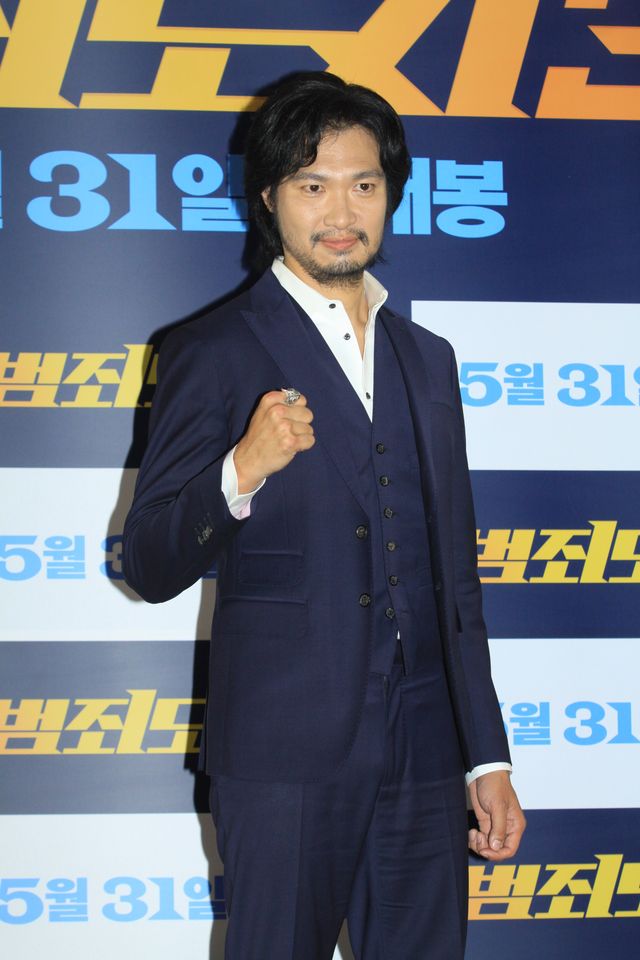 マ・ドンソク、青木崇高、イ・ジュンヒョクが可愛くポーズ！韓国映画『犯罪都市3』製作報告会見（18枚目）