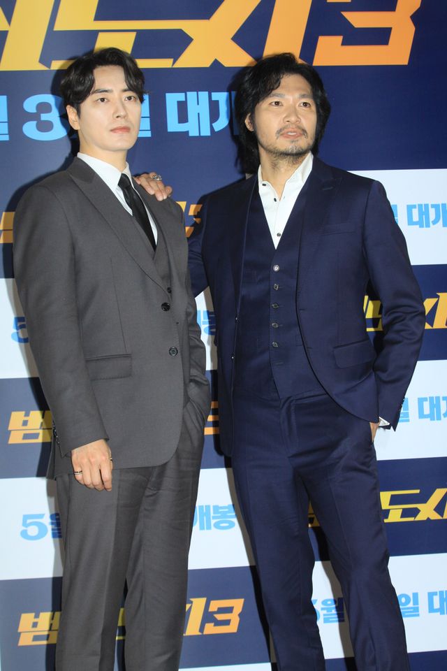 マ・ドンソク、青木崇高、イ・ジュンヒョクが可愛くポーズ！韓国映画『犯罪都市3』製作報告会見（22枚目）