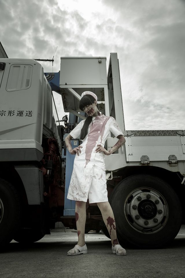 シシド・カフカのコワ過ぎるゾンビ・ナース姿！フォトギャラリー：フォトギャラリー