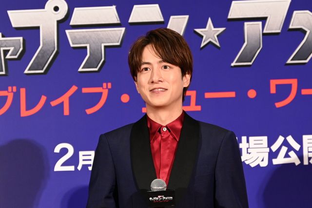 百田夏菜子、真紅の衣装で美脚披露『キャプテン・アメリカ：ブレイブ・ニュー・ワールド』ジャパンプレミア（5枚目）