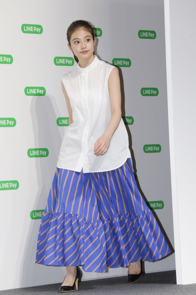 今田美桜の笑顔がまぶしい！「LINE Pay」記者発表会（6枚目）