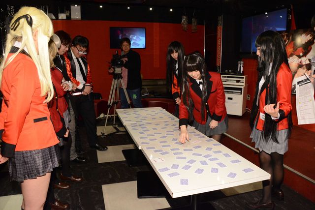 コスプレイヤーえなこ登場！「賭ケグルイ」私立百花王学園オープンキャンパスイベント（5枚目）