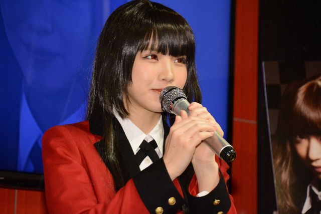 コスプレイヤーえなこ登場！「賭ケグルイ」私立百花王学園オープンキャンパスイベント（8枚目）