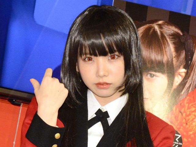 コスプレイヤーえなこ登場！「賭ケグルイ」私立百花王学園オープンキャンパスイベント（13枚目）