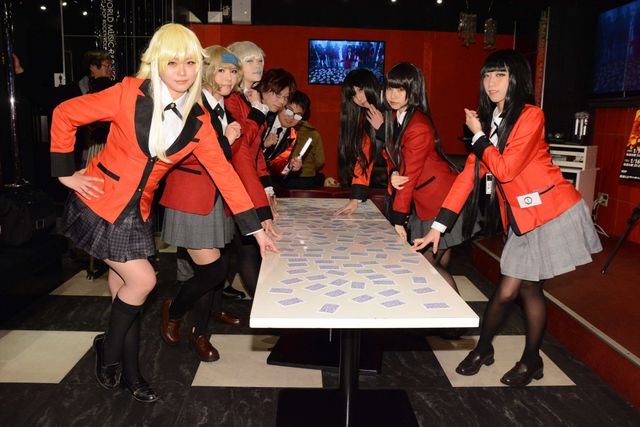 コスプレイヤーえなこ登場！「賭ケグルイ」私立百花王学園オープンキャンパスイベント（16枚目）