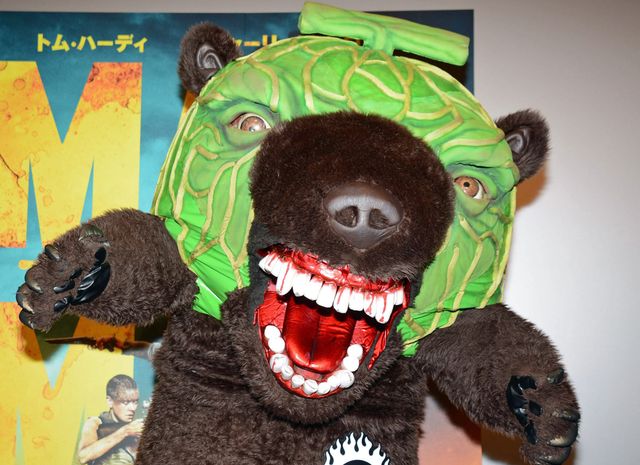 ゆるキャラ!?メロン熊登場！映画『マッドマックス　怒りのデス・ロード』イベント写真ギャラリー（2枚目）