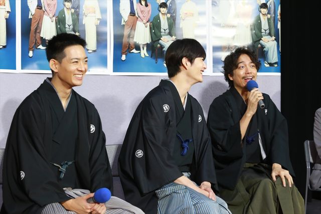 岡田将生、竜星涼、山崎育三郎の袴姿が麗しすぎ！ドラマ「昭和元禄落語心中」試写会（13枚目）