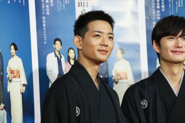 岡田将生、竜星涼、山崎育三郎の袴姿が麗しすぎ！ドラマ「昭和元禄落語心中」試写会（16枚目）