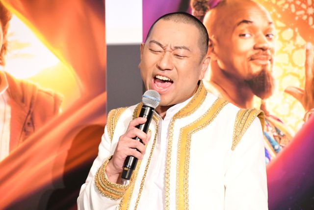 中村倫也「ホール・ニュー・ワールド」熱唱！『アラジン』大ヒット記念イベント（9枚目）