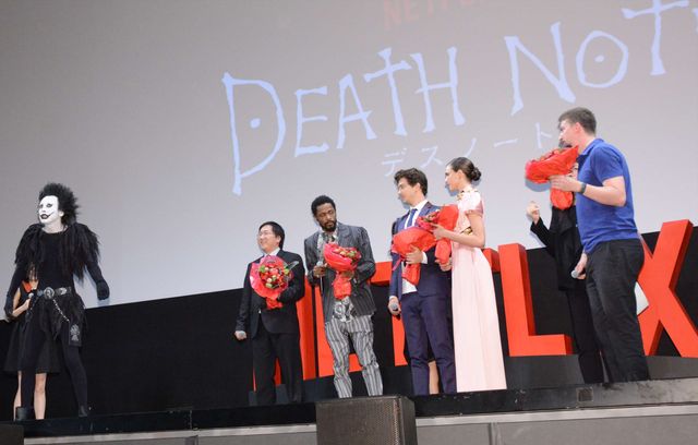 悪夢に出てきそうなリューク田中シリーズ『Death Note／デスノート』ジャパンプレミア（3枚目）