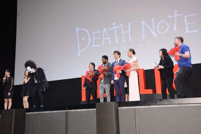 悪夢に出てきそうなリューク田中シリーズ『Death Note／デスノート』ジャパンプレミア（5枚目）