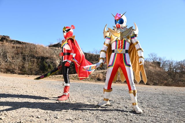 ゼンカイトピアを支配する“柏餅王”ゾックス…『ドンブラザーズVSゼンカイジャー』場面写真（7枚目）