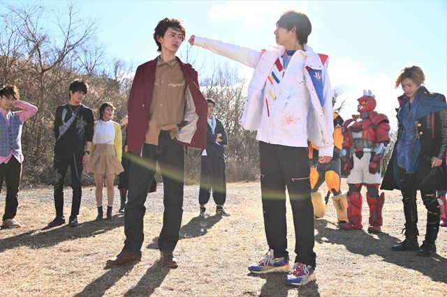 ゼンカイトピアを支配する“柏餅王”ゾックス…『ドンブラザーズVSゼンカイジャー』場面写真（9枚目）