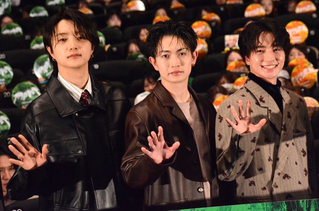 水上恒司・木戸大聖・八木莉可子・綱啓永・JUNON（BE:FIRST）ら『ウィンブレ』公開記念舞台挨拶（17枚目）