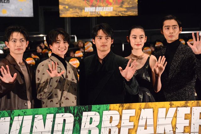 水上恒司・木戸大聖・八木莉可子・綱啓永・JUNON（BE:FIRST）ら『ウィンブレ』公開記念舞台挨拶（19枚目）