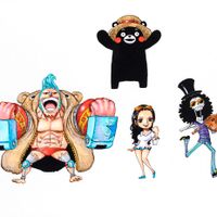 くまモンがルフィと One Piece 熊本復興プロジェクト 尾田栄一郎描き下ろしイラストギャラリー フォトギャラリー シネマトゥデイ