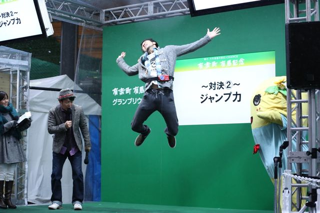 ふなっしー、今日も飛んだ！写真ギャラリー：フォトギャラリー