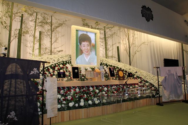 森光子さん本葬の様子（5枚目）