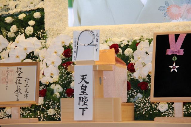 森光子さん本葬の様子（10枚目）