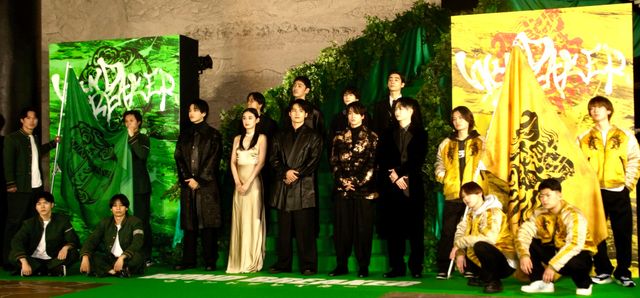 実写映画『WIND BREAKER／ウィンドブレイカー』グリーンカーペットにキャスト集合！（22枚目）