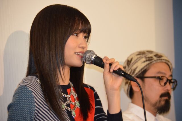 前田敦子はくいしんぼう！映画『もらとりあむタマ子』の初日舞台あいさつフォトギャラリー（13枚目）