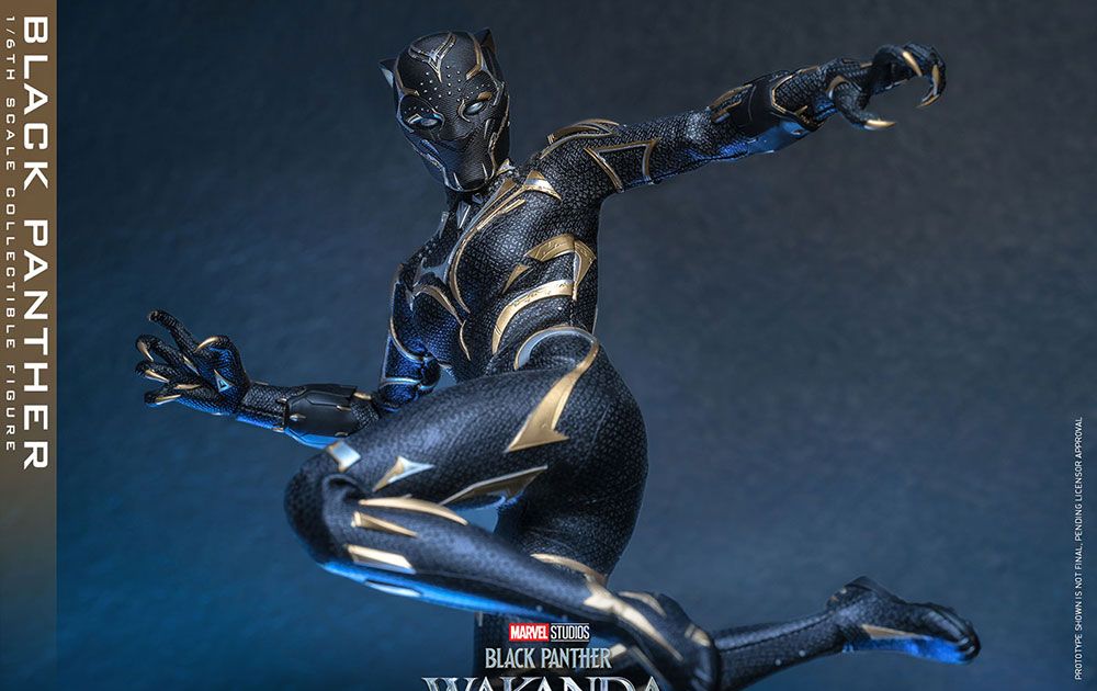 新ブラックパンサー、ホットトイズで立体化!新規造形ヘッド2種付属