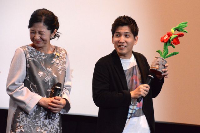 満島ひかり、美ドレスで小林薫、戸塚純貴らと登壇！『ホウセンカ』公開記念舞台挨拶＜全身あり＞（14枚目）