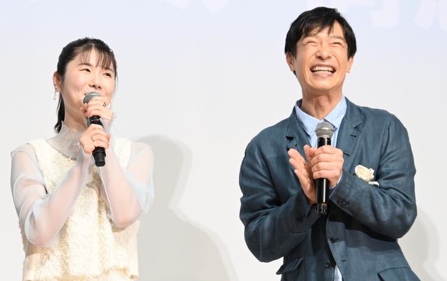 再会に驚きと歓喜！　小野花梨と堺雅人
