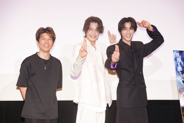 母国語を愛するM!LK曽野舜太、今井竜太郎と一緒に登場！映画『仮面ライダーゼッツ』公開記念舞台あいさつ（2枚目）
