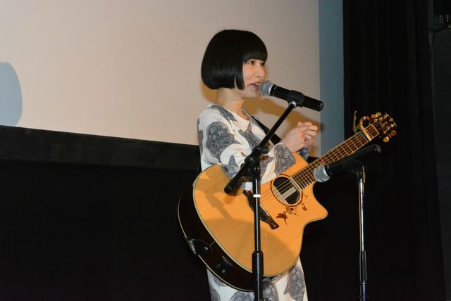 乃木坂46・能條愛未、ドッキリかと思った？映画『死の実況中継 劇場版』初日舞台あいさつフォトギャラリー（7枚目）