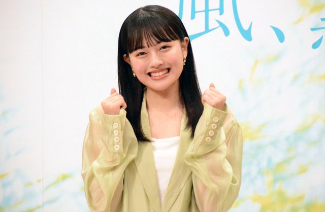 2026年春放送予定の連続テレビ小説「風、薫る」ダブルヒロインに抜てきされた上坂樹里