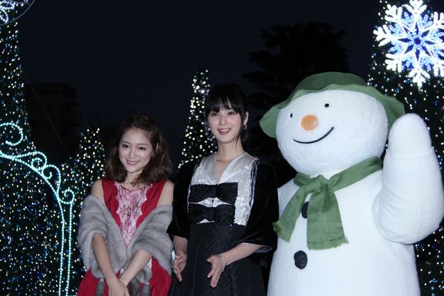 佐々木希、「テラスハウス」まいまいにメロメロ！The Snowman Fair in DAIKANYAMA点灯式（13枚目）
