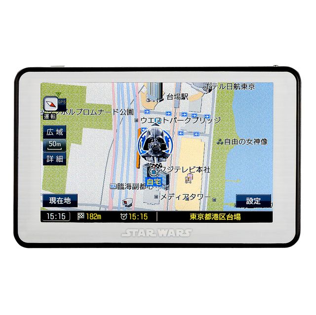 「STAR WARS ポータブルナビゲーション」商品ギャラリー（2枚目）