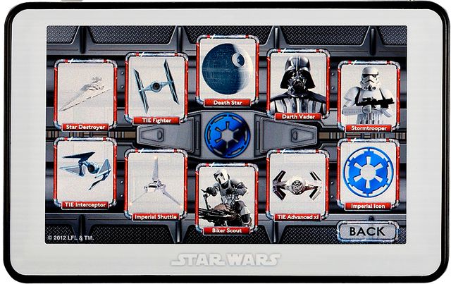 「STAR WARS ポータブルナビゲーション」商品ギャラリー（4枚目）
